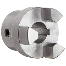 Boston Gear FC155/8 Shaft Coupling Half, FC15 Coupling Size, 0.625 inches Bore, 1-1/32 Thru Bore Length, 1.250 inches Hub Diameter, 6 Max HP at 1750 RPM, 250 Max Torque (LB-IN), Steel