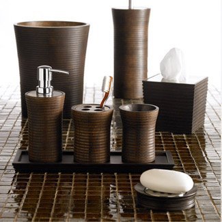 Kassatex Eko Collection Bathroom Accessories - Waste Bin