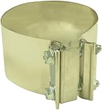 SmartParts 320300 3" Butt Joint Stainless Steel Exhaust Clamp with I Block