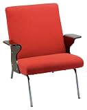 Adesso Paramount Chair, Tomato Red
