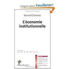 L'�conomie institutionnelle