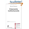 L'�conomie institutionnelle