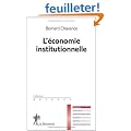 L'�conomie institutionnelle