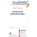 L'�conomie institutionnelle