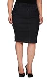 Torrid Plus Size Torrid Denim - Rinse Tab Pencil Skirt