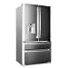 Baumatic Titan Stainless Steel 4 Door Frost Free Fridge/free