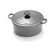 Le Creuset 16cm Round Cocotte - Granite