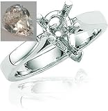 0.46 Ct G - VS2 PEAR SHAPE Diamond Solitaire Engagement Ring