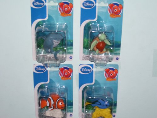 Disney Finding Nemo Figurines (Sold As 4 Packs As a Set.)