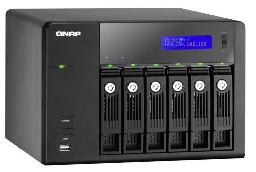 QNAP Pro 6-Bay Desktop Network Attached Server TS-659B0032JQL4U