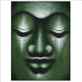 CraftNetwork - Bali Art - The Green Silhouette Painting