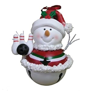 #!Cheap Santa Jingle Bell Ornament