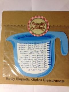 Handy Magnetic Kitchen Measurments - Kitschy Kitchen