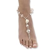 Shell and Beads Barefoot Sandal