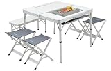 キャンパーズコレクション BBQホリデイテーブルセット(6人用)  BBS-6