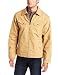 The Mountain Khakis spin on the classic canvas jacket, the Men's Stagecoach Jacket is 100% MK, down to the 10.4oz proprietary cotton canvas, triple-stitched seams and iconic-MK angled handpockets. Mountain Khakis designed it to be rugged, timeless and stylish... just like you. Every detail is accounted for on the Stagecoach Jacket, from nylon-lined sleeves (easy on/off) to the hidden zip-pocket compartments. Lined with a brushed tricot, its the perfect 3-season companion for your MK high quality pants. Side panel gussets. Drop tail back hem. 3 zipper pockets. 2 handwarmer pockets. 2 snap chest pockets & adjustable snap cuffs. Casual fit. Garment washed in 4 colors. Rise Above It with MK.