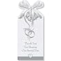 Wedding Heart White Favor Tags (100 count)