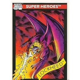  1990 Impel Marvel Comics #27 Lockheed Trading Card