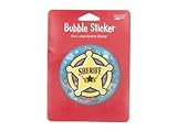 Pack of 96 - Rodeo Cowboy Large Bubble Sticker With Confetti