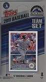 2011 Topps Limited Edition Colorado Rockies Baseball Card Team Set (17 Cards) - Not Available In Packs!!