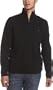 Ben Sherman Men's Sixto Zip Front Sweater,Black,XX-Large