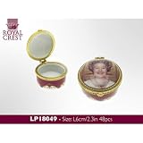 Lesser and Pavey Royal Crest Diamond Jubilee Trinket Box LP18049