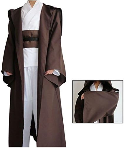 Star Wars Jedi Kinight Adult Hooded Robe Cloak Unisex Costume (XXX-Large)
