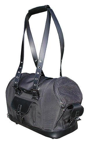 Celltei wLT001Black-s Lite Tote-o-Pet - Black - Small Size