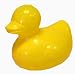 10 YELLOW PLASTIC DUCKS 12cm_s-1
