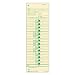 TOPS Weekly Time Cards, Green Ink Front, 3.5 x 10.5 Inches, 500-Count, Manila (1255)