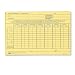 Weekly Hand Written Time Cards, Space for Overtime, 4-1/2