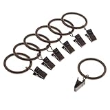 Levolor Classic Clip Rings, Set of 7, Brushed Sienna, Use With Rods Up To 1-Inch Diameter Levolor Classic Clip Rings, Set of 7, Brushed Sienna, Use With Rods Up To 1-Inch Diameter