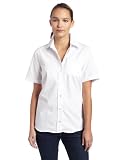 Dickies Womens Short Sleeve Stretch Poplin Shirt