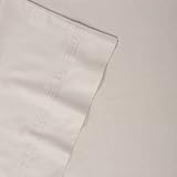 IMAGE OF Pointehaven 300 TC Deep Pocket 100-Percent Egyptian Cotton Sheet Set, Linen, Twin XL