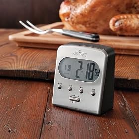 All Clad Stainless Steel Kitchen Digital Timer and Clock T225 by All-Clad