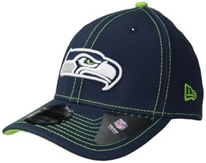 NFL Seattle Seahawks True Team Classic 39Thirty Flex Fit Cap, Medium/Large