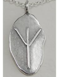 Sterling Silver Runic Symbol for Protection and Friendship Made in America