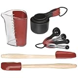 Rubbermaid 5-Piece Comfort Zone Measure Spatula Set