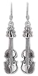 Earrings, 'Violin Symphony' Earrings, 'Violin Symphony'