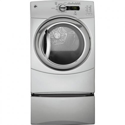 GE GFDS355ELMS 27 Electric Steam Dryer 7.5 cu. ft. Capacity, Metallic Silver