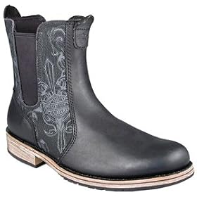 Harley Davidson 'Hempstead' Motorcycle Boots Mens - Black by Harley-Davidson