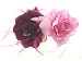 Haarschmuck Haarreifen Perlen Blume (HACC308ges)