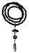 Traditional Mala Beads - 12mm beads - Black sandalwood