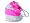 www.strandtaschen.com - Wanted WA0482PI Strandtasche Canvas pink