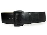 Ladies Wide High Waist Fashion Leather belts