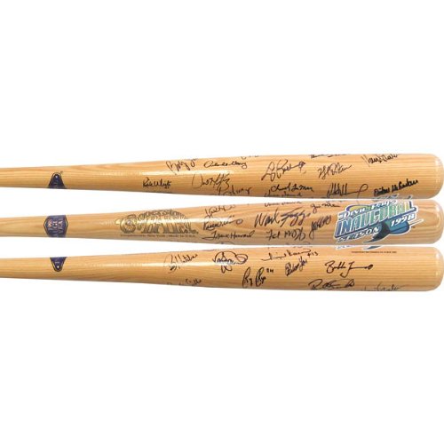 1998 Tampa Bay Devil Rays Autographed / Signed Cooperstown Inaugural Season Bat