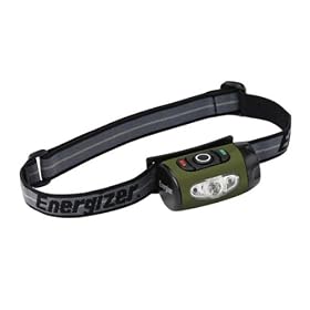 Energizer Triple Beam LED Headlight (3 AAA Max Batteries Included)