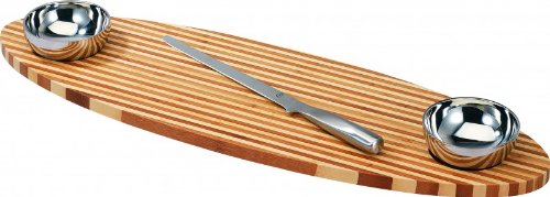 Edles BERGNER Bambus Fisch Brett