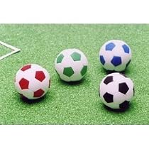 Iwako Japanese Eraser / Soccer Ball / 4 pcs