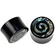 Horn Plug with Swirl Logo 1" - Sold as Individual